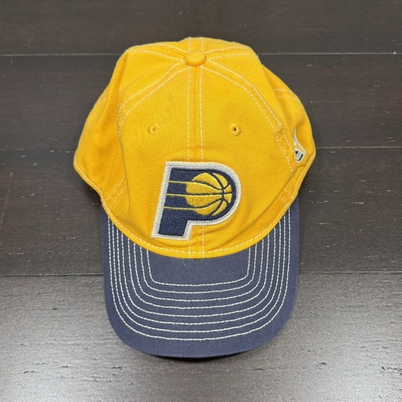 Adidas Indiana Pacers Size L/XL Slouch Flex P Logo NBA Basketball Cap Hat EZR23 - Picture 2 of 7